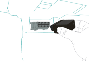 install GPS tracking device XP4000