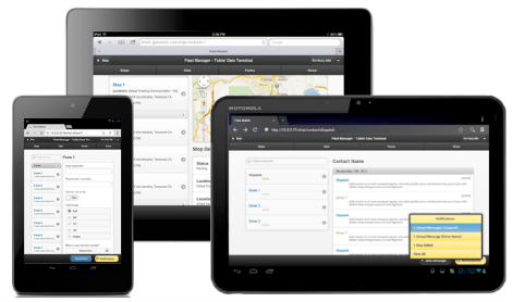 GPS tablet tracking