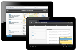 GPSTrackIt.com offers driver tablet integration with Fleet Pro GPS tracking software.