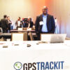 GPSTrackIt's Chris McHenry at the 4GLTE Trade Show.