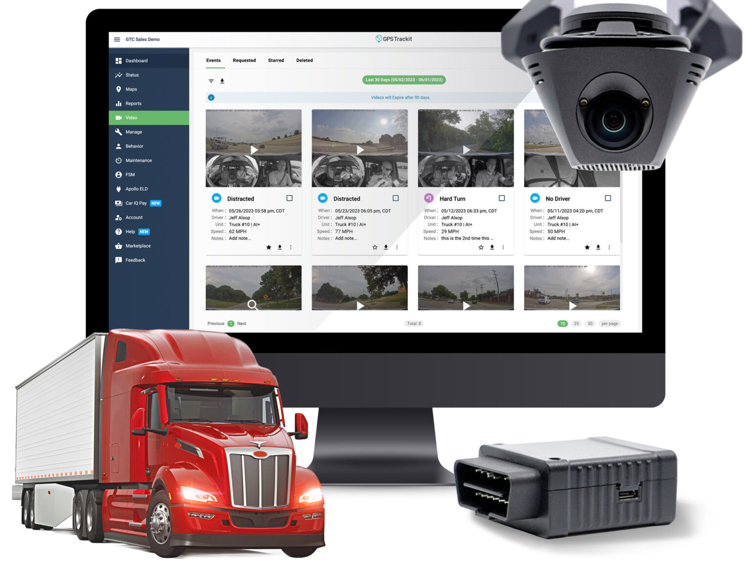 Field Service Fleet Tracking Software GPS Trackit