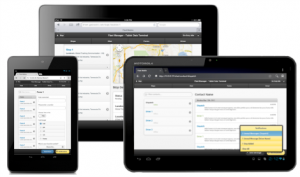 The Driver Tablet Site: Field Service Management GPS Tracking