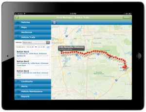 iPad GPS Tracking App